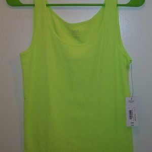 WOMAN ANA TRIBECA TANK SIZE L ELE.LEMON LIME COLOR